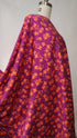 'Lou Lou' - Stretch Viscose - Steel Pink | Coral *Remnant 4m Was $131.60 Now $98